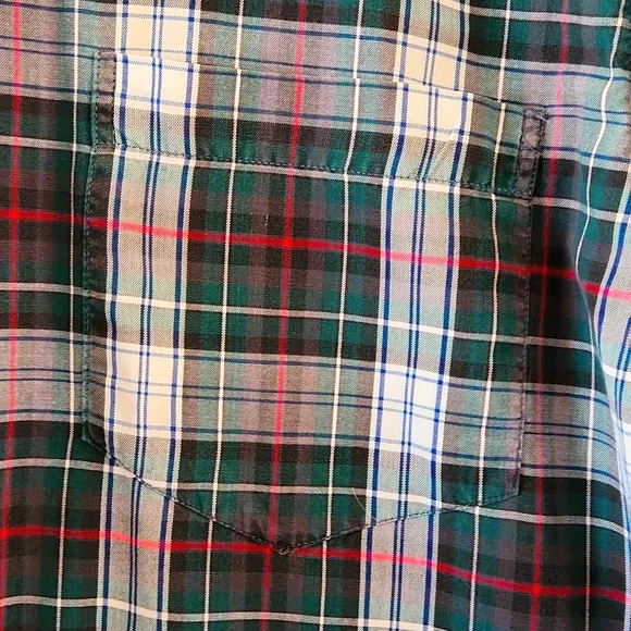 American Eagle Outfitters Men's Size Large Plaid Shirt - Picture 4 of 10